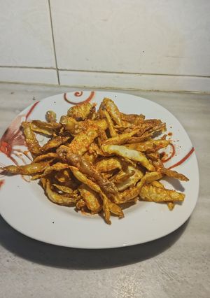 صورة لوصفة شبس قشور البطاطا
