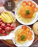 Mỳ Ý - Spaghetty sốt cà chua bò băm