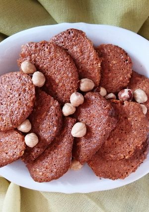 Foto di Biscotti alle nocciole con farina di lenticchie