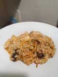 Arroz con pollo marinado y camagrocs