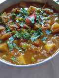Cabbage, Peas, and Potato Curry