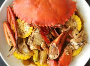 Gambar kepiting lada hitam ala restoran