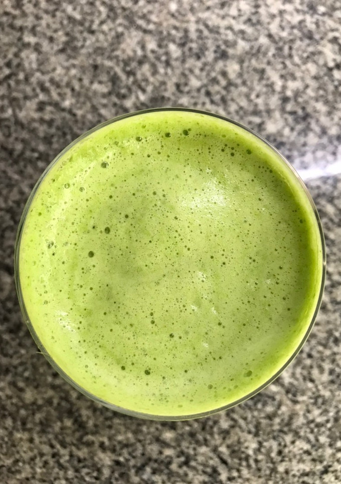 Una foto de Batido verde detox