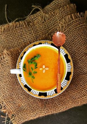 A picture of Vegetable mixed dal soup.