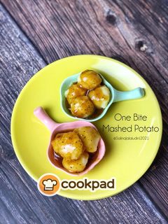 Gambar One Bite Mashed Potato