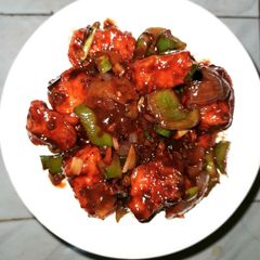 A picture of Paneer Chilli.