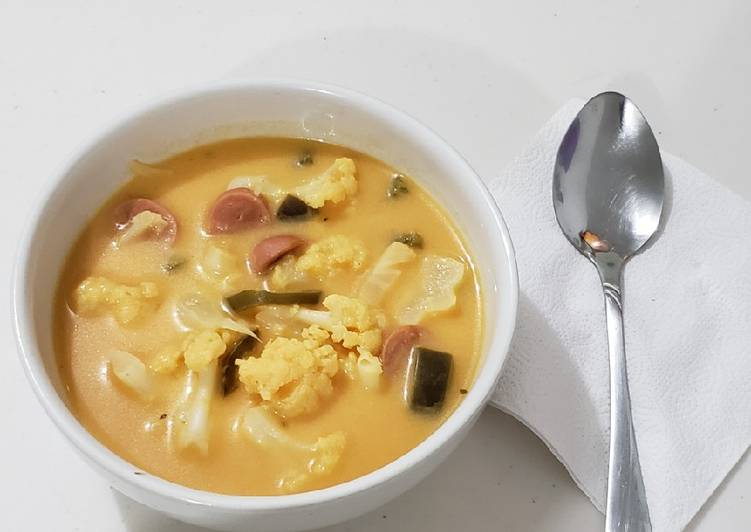 Sopa de coliflor