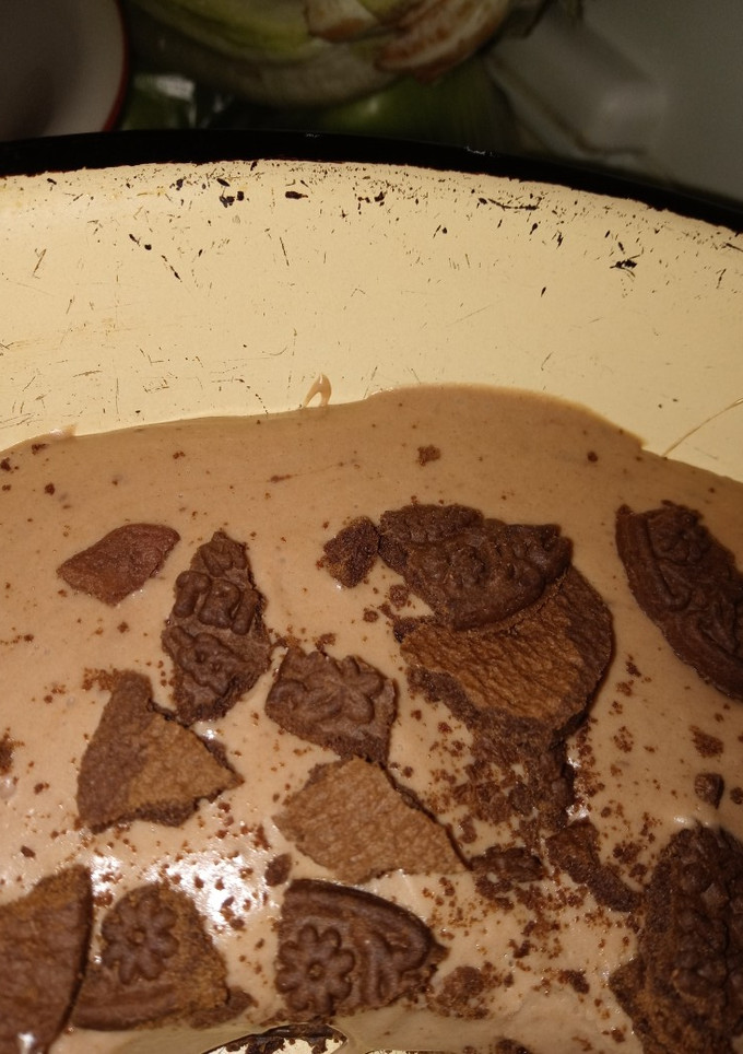 Una foto de Cheesecake de galleta triton
