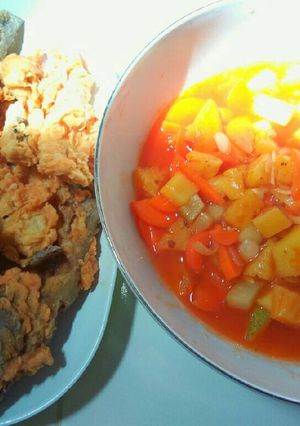 Foto resep Ikan fillet tepung asam manis