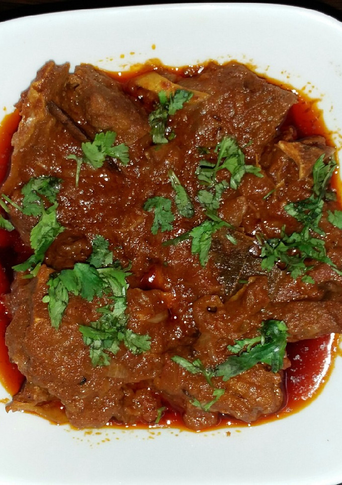 A picture of Mutton Rogan Josh.