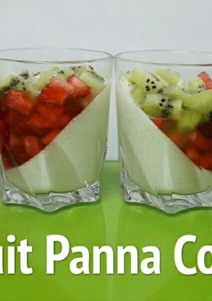 Foto resep Fruit Panna Cotta