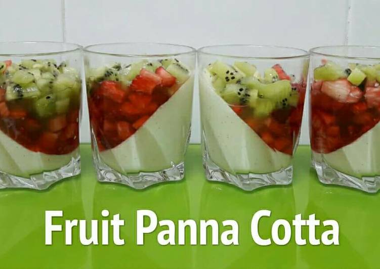 Fruit Panna Cotta