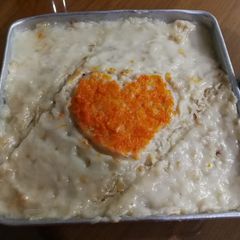 A picture of Steam Radish Cake蒸萝卜糕.