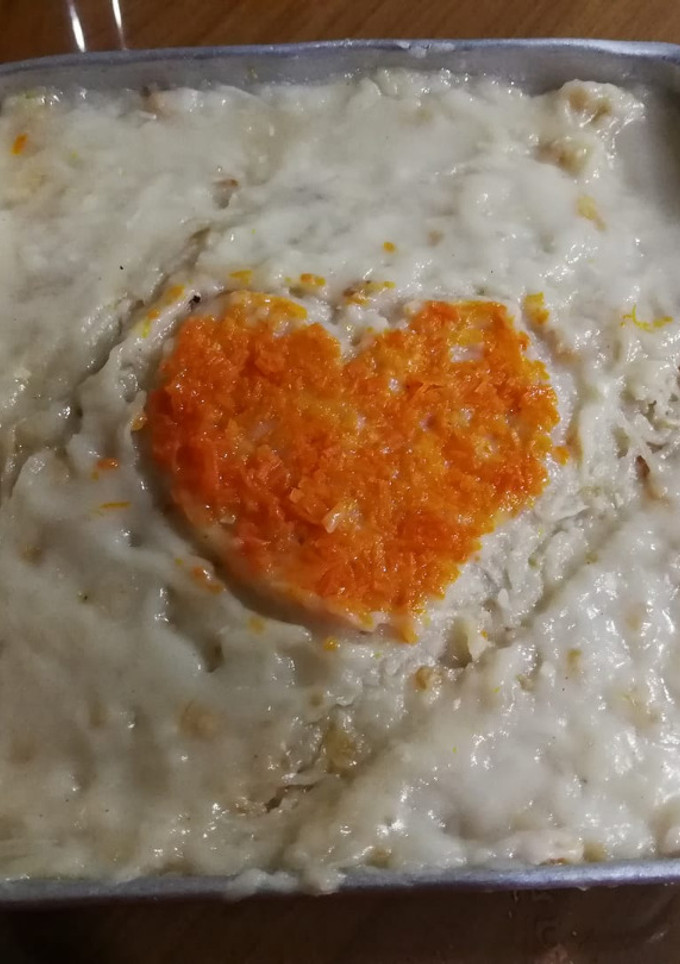 A picture of Steam Radish Cake蒸萝卜糕.