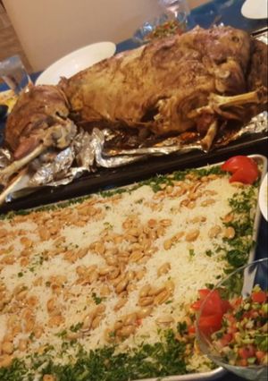 صورة لوصفة خروف محشي بورق العنب و الكوسا