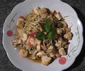 Resep mudah Tumis toge udang tahu Nikmat Lezat