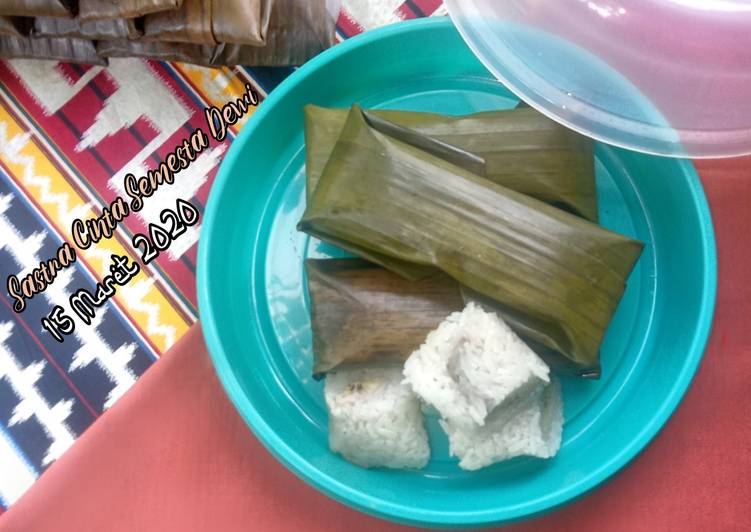 resep cara buat Nagasari Ketan isi Pisang �?�