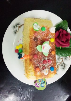 صورة لوصفة كيكة نشا