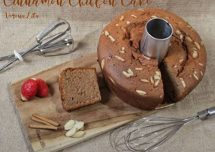 Cinnamon Chiffon Cake