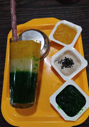 A picture of Tricolour Isabgol Smoothy.