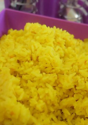 Foto resep Nasi Kuning (tanpa santan)