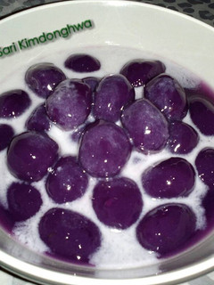 Foto resep Kolak Biji Salak (Candil) Ubi Ungu
