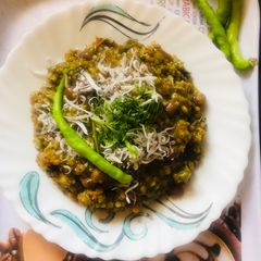 A picture of Vegetable Bajra Khichadi.
