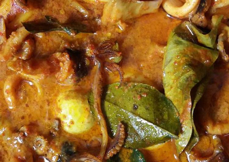 Resep Gulai sotong / cumi2, Menggugah Selera