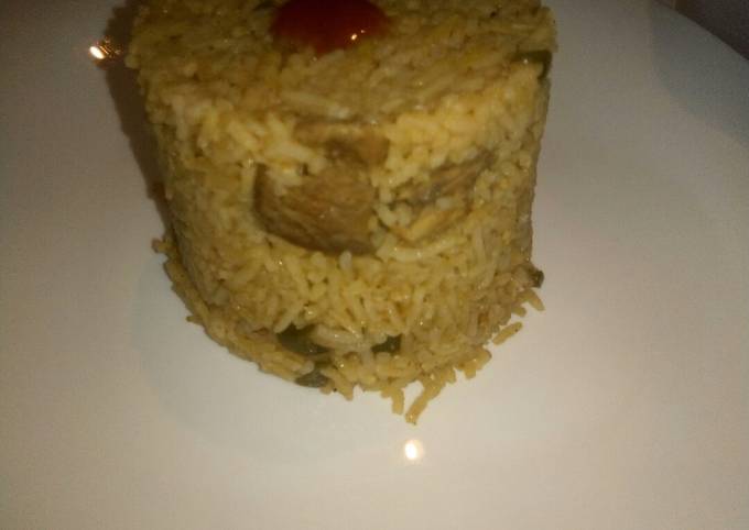 How to Prepare Homemade Pork pilaf