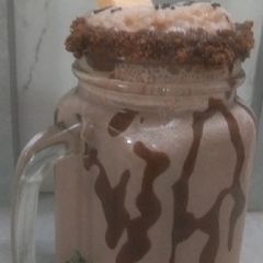 A picture of Banana Nuttella Smoothie.