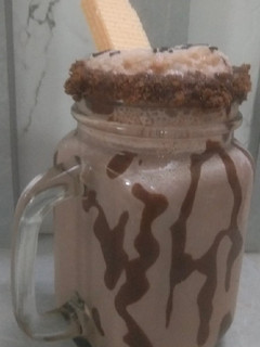 A picture of Banana Nuttella Smoothie.