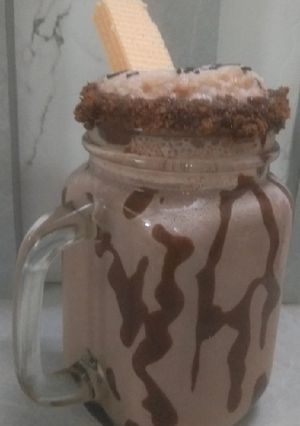 A picture of Banana Nuttella Smoothie.