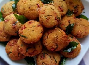 Gambar Masalodeh (Masala Vadai)