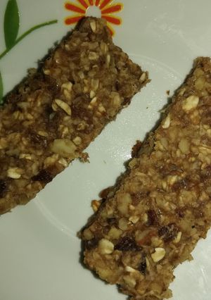 Una foto de Barritas de cereal con banano