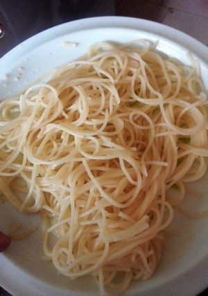 A picture of Boiled spaghetti.