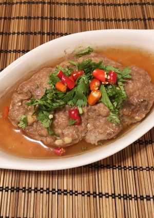 รูปของ หมูสับนึ่งปลาเค็ม
