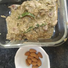 Almond milk Chicken A picture of Almond milk Chicken.