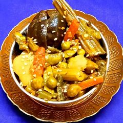 A picture of Mix vegetable Sabji.