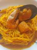 Fideos a la marinera con fondo casero🦐🎣