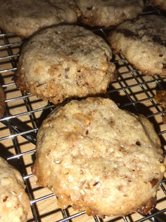 A picture of Toffee Pecan Cookies.