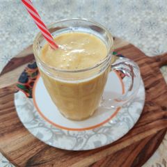 Savoury Turmeric Lassi or Haldi Mattha A picture of Savoury Turmeric Lassi or Haldi Mattha.
