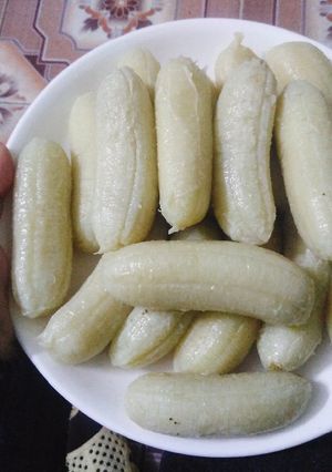 Hình của món Chuối luộc.