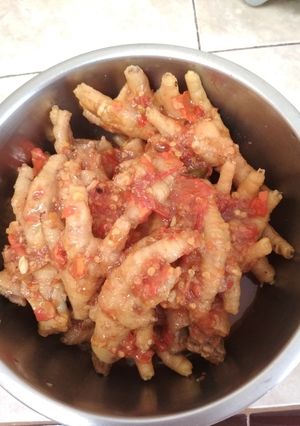 Foto resep Ceker Pedas Jeletet