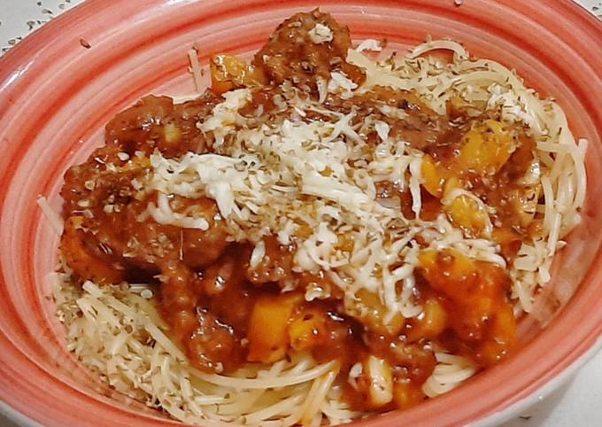 Wajib coba! Resep membuat (Recook) Spaghetti Saus Bolognese dijamin sempurna