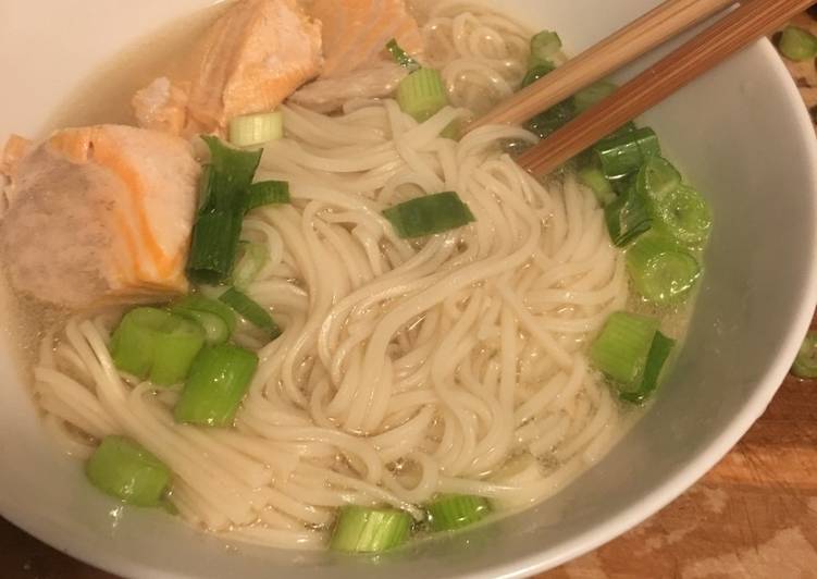 Easiest Way to Make Super Quick Homemade Fast Salmon shanghai noodle (P2, C10)