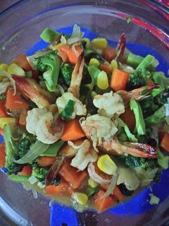 Foto resep Udang tumis brokoli