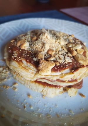 Φωτογραφία της συνταγής Pancakes στη στιγμή 🥞