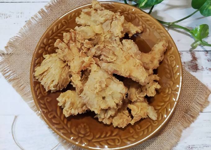 Cara bikin Jamur Crispy Cara bikin Jamur Crispy