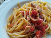 Una foto di pasta al pistacchio