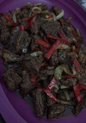 Foto resep Sapi Lada Hitam